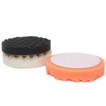 Car Detailing Foam Polishing Compound Pads - Velcro And Screw On Available - Range Of Sizes And Firmness