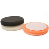 Car Detailing Foam Polishing Compound Pads - Velcro And Screw On Available - Range Of Sizes And Firmness