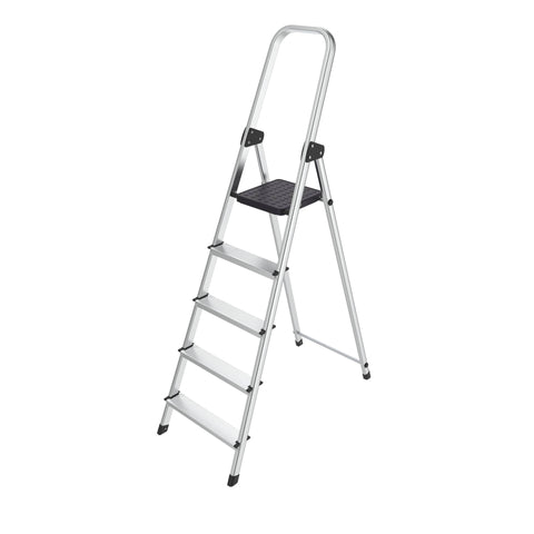 Hyfive Aluminium 5 Step Ladder Lightweight