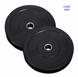 Weight Plates Pair Olympic Barbell Weights For Home Gym Workout Range 2.5 - 20KG