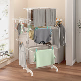 Hyfive Clothes Airer Drying Rack Extra Large 4 Tier Folding