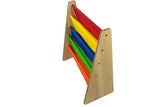 Children's Fabric Bookshelf Rainbow Colour 4 Tier
