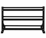 3 Tier Hex Dumbbell Rack Stand 12 Pairs Weight Storage For Home Gym Workout