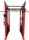 All In One Trainer Smith Machine Power Rack Cable Crossover 200KG Weight Stack