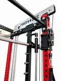 All In One Trainer Smith Machine Power Rack Cable Crossover 200KG Weight Stack