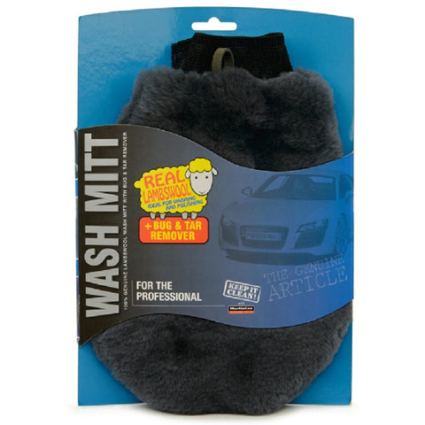 Car Wash Mitt Double Side Wool Bug and Tar Remover Professional Cleaning