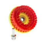 Heavy Duty Carpet Cleaning Brush Drill Attachable Soft OR Stiff Bristle