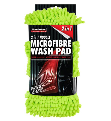 Wash Pad Noodle Microfibre Green