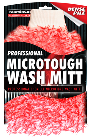 MicroTough Wash Mitt Soft Chenille Fabric