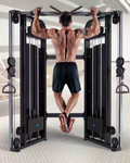 Multi Function Trainer Cable Pulley Machine 100kg Stacks For Home Gym Professional Workout