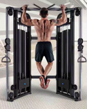 Multi Function Trainer Cable Pulley Machine 100kg Stacks For Home Gym Professional Workout