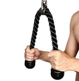 Tricep Rope Cable Attachment Gym Pull Down Handle For Cable Machine