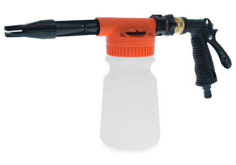 Snow Foam Spray Gun Lance Bottle Trigger Hose Attachment Professional Car Cleaning