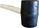 Rubber Mallet Hammer 16oz With Wooden Shaft Blackspur Tools