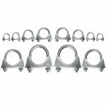 Universal Exhaust U Bolt Clamp Heavy Duty Clamp with Nuts (Sizes 28mm - 102mm)