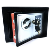 Hyfive Electronic Safebox With Two Keys Jewellery Cash Safe