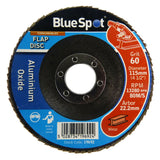 Bluespot 4.5" 115mm Sanding Discs - 40, 60, 80, 120 Grit Available