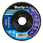 Bluespot 4.5" 115mm Sanding Discs - 40, 60, 80, 120 Grit Available