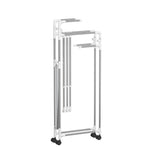 Extendable Garment Clothes Rail - Triple Rail Storage