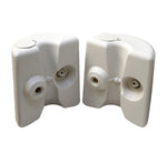 Plastic Gazebo Leg Weights 4 Pack 25mm White (Empty to be Filled)