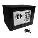 Hyfive Electronic Safebox With Two Keys Jewellery Cash Safe