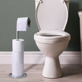 2 in 1 Toilet Roll Holder Free Standing