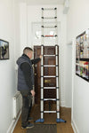 EN131-6 Telescopic Ladder 3.2m Soft Close With Stabiliser Bar Exceptional Quality Patented Design