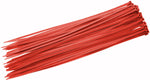 Cable Tie Red - 100mm X 2.5mm (25 Single Ties)