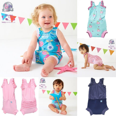 Baby swimming costume with nappy store