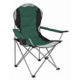 Hyfive Deluxe Folding Padded Camping Chairs High Back - Multiple Colours