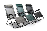 Garden Sun Loungers Zero Gravity Chairs Reclining Patio Chairs