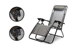 Garden Sun Loungers Zero Gravity Chairs Reclining Patio Chairs