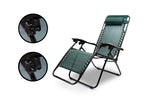 Garden Sun Loungers Zero Gravity Chairs Reclining Patio Chairs