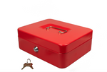 10" Petty Cash Box (Red/Black)