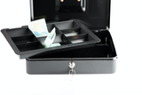 12" Petty Cash Box (Blue/Black/Red)