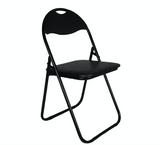 HyFive Folding Chair Padded Red/Black/Grey