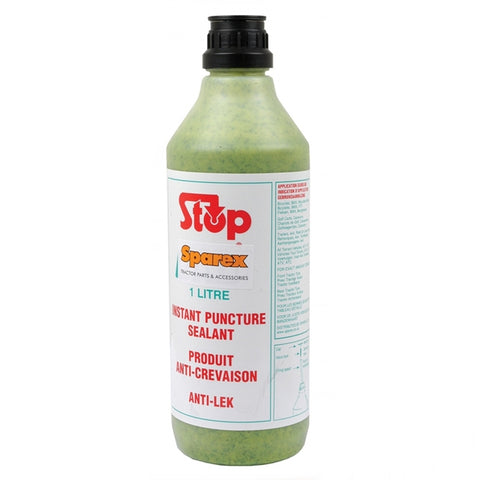 Sparex STOP Instant Tyre Puncture Sealant 1 Litre