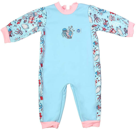 thumbnail image 2 of Splash About Warm In One Baby Wetsuit - Fleece-Lined Swimming Suit For Infants & Toddlers 2 of 4