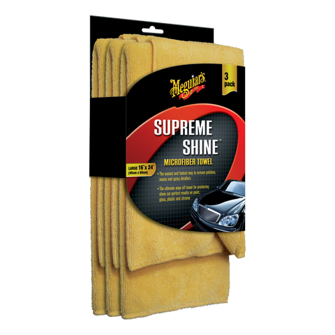 Microfiber Towels Meguiar's Supreme Shine 3 Pack