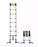 EN131-6 Telescopic Ladder 3.2m Soft Close With Stabiliser Bar Exceptional Quality Patented Design