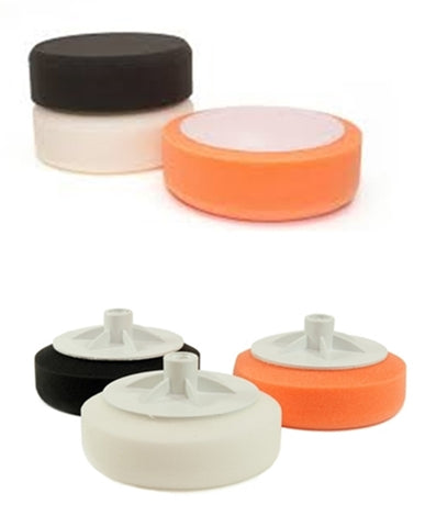 Car Detailing Foam Polishing Pads - Velcro And Screw On Available