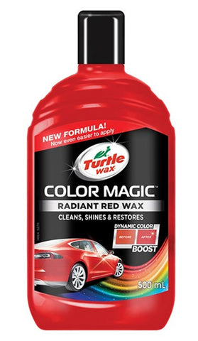 Turtle Wax Color Magic Radiant Red Wax - 500ml